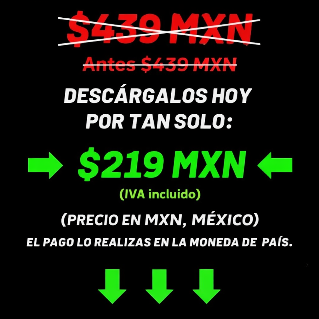 Métodos de pago / precio